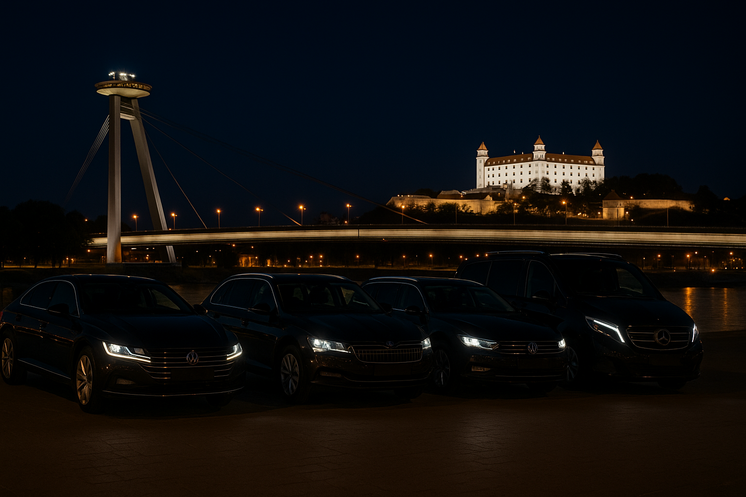 GETLIMO vozový park, vw arteon, passat, caravella